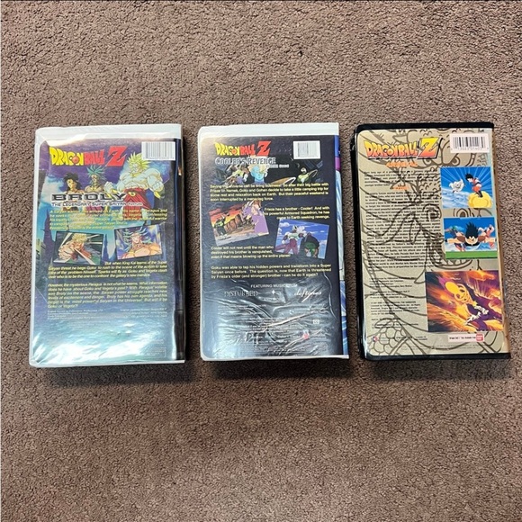 DRAGON Ball Z Lot Of 3 Clamshell VHS. - Picture 2 of 5